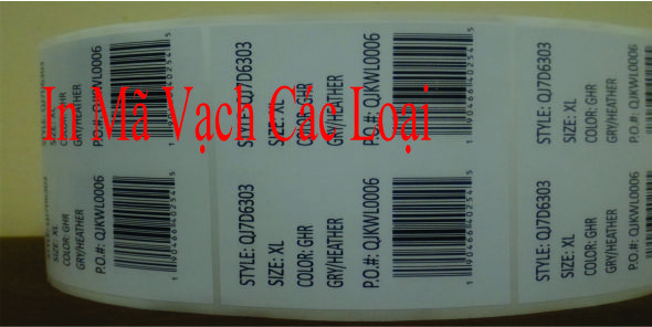 Tem Nhãn Barcode